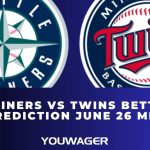 Mariners vs Twins Betting Prediction June 26 MLB