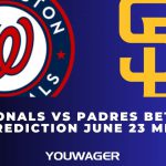 Nationals vs Padres Betting Prediction June 23 MLB