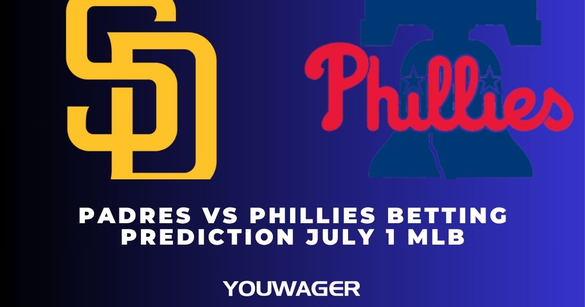 Padres vs Phillies Betting Prediction July 1 MLB