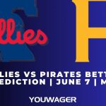Phillies vs Pirates Betting Prediction | June 7 | MLB