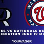 Rockies vs Nationals Betting Prediction June 19 MLB