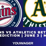 Twins vs Athletics Betting Prediction | June 3 | MLB