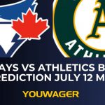 Blue Jays vs Athletics Betting Prediction July 12 MLB