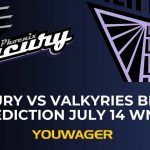 Mercury vs Valkyries Betting Prediction July 14 WNBA