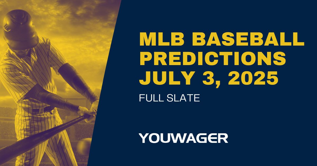 MLB Baseball Predictions July 3, 2025 - Full Slate