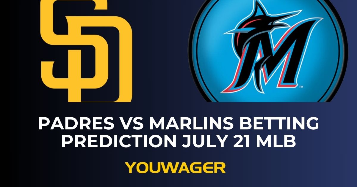 Padres vs Marlins Betting Prediction July 21 MLB