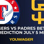 Rangers vs Padres Betting Prediction July 5 MLB