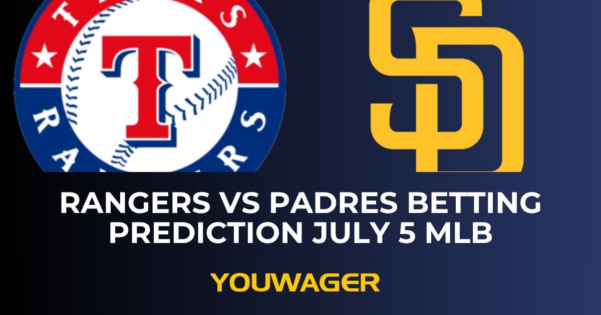 Rangers vs Padres Betting Prediction July 5 MLB