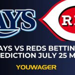 Rays vs Reds Betting Prediction July 25 MLB