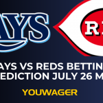 Rays vs Reds Betting Prediction July 26 MLB