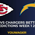 Chiefs vs Chargers Betting NFL Predictions Week 1 2025