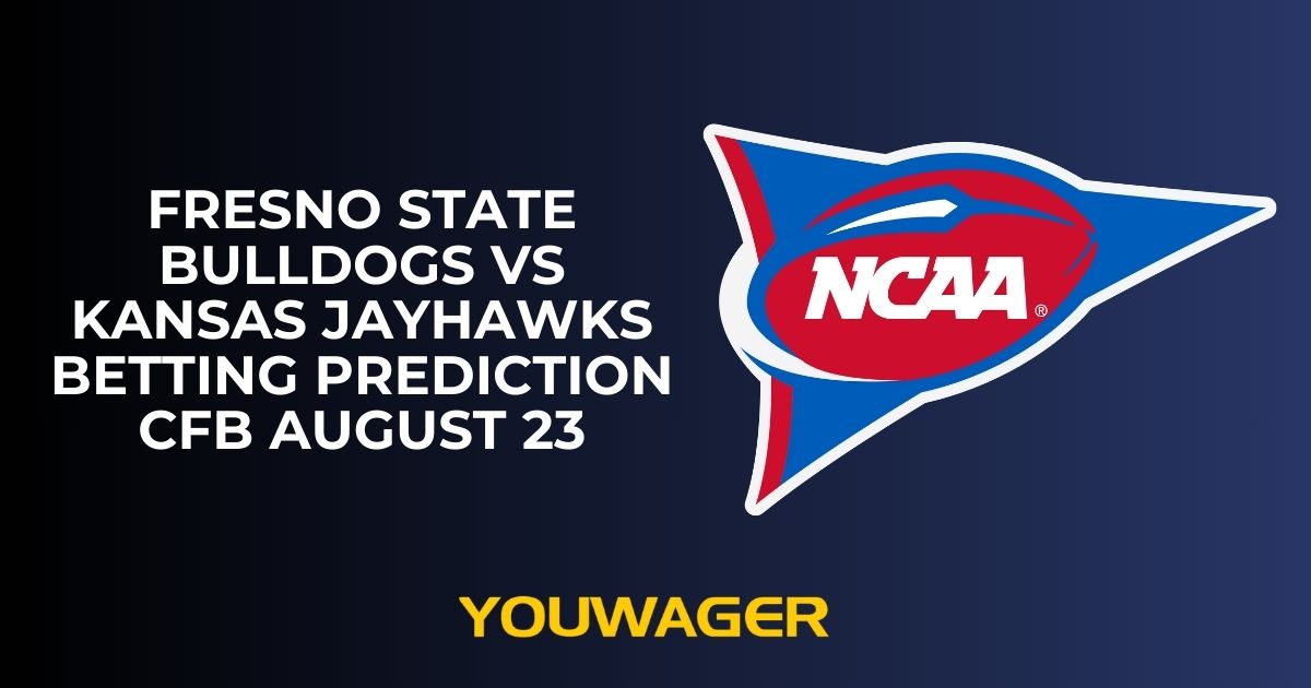 Fresno State Bulldogs vs Kansas Jayhawks Betting Prediction CFB August 23