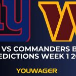 Giants vs Commanders Betting NFL Predictions Week 1 2025 SNF