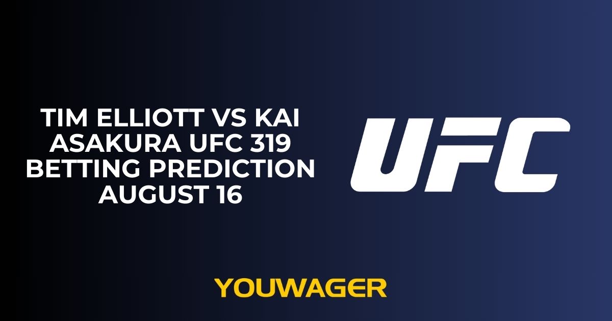 Tim Elliott vs Kai Asakura UFC 319 Betting Prediction August 16