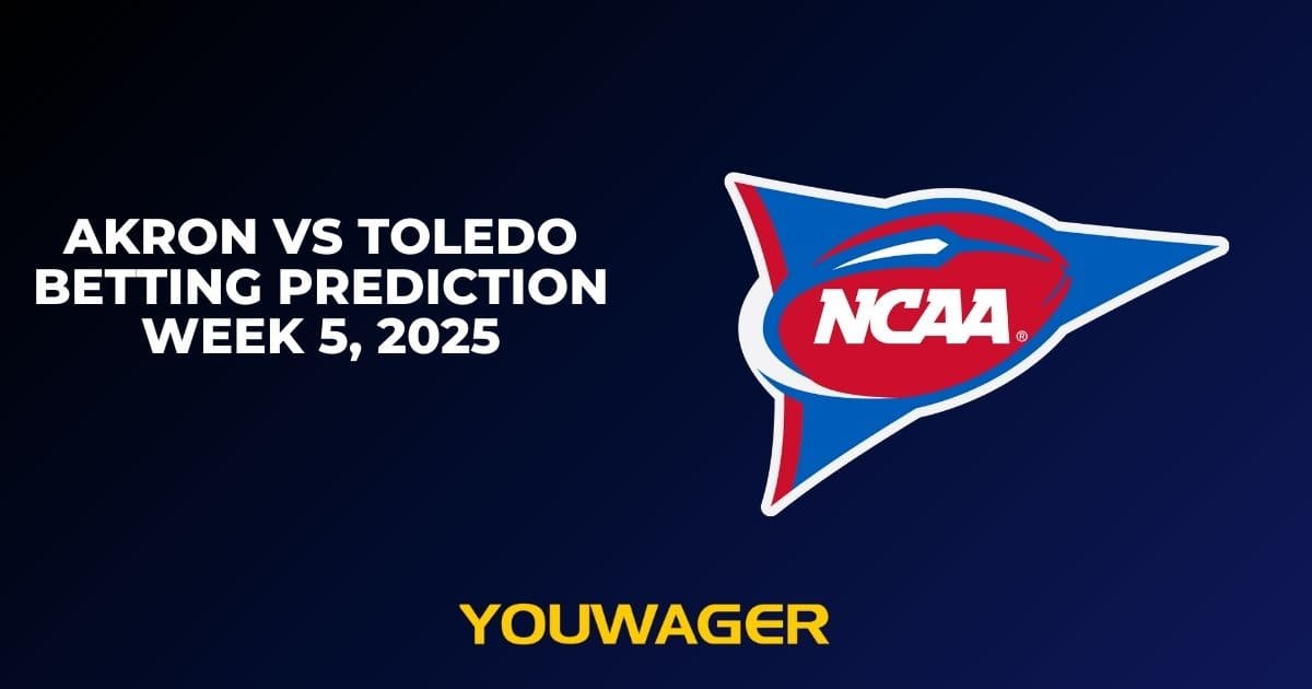 Akron vs Toledo Betting Prediction Week 5, 2025