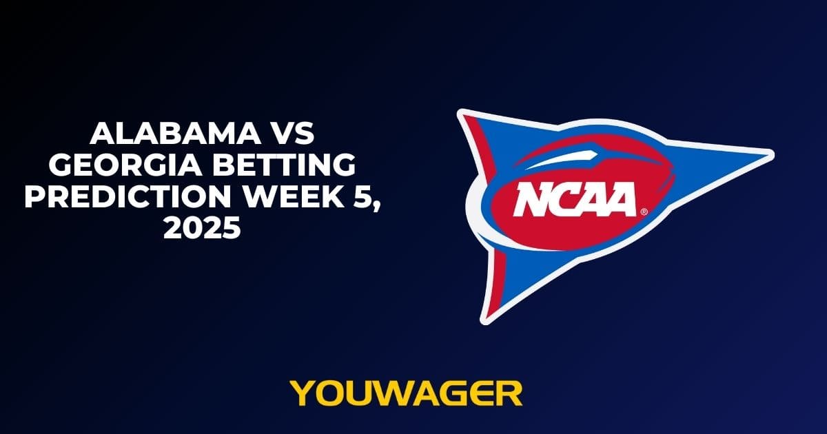 Alabama vs Georgia Betting Prediction Week 5, 2025