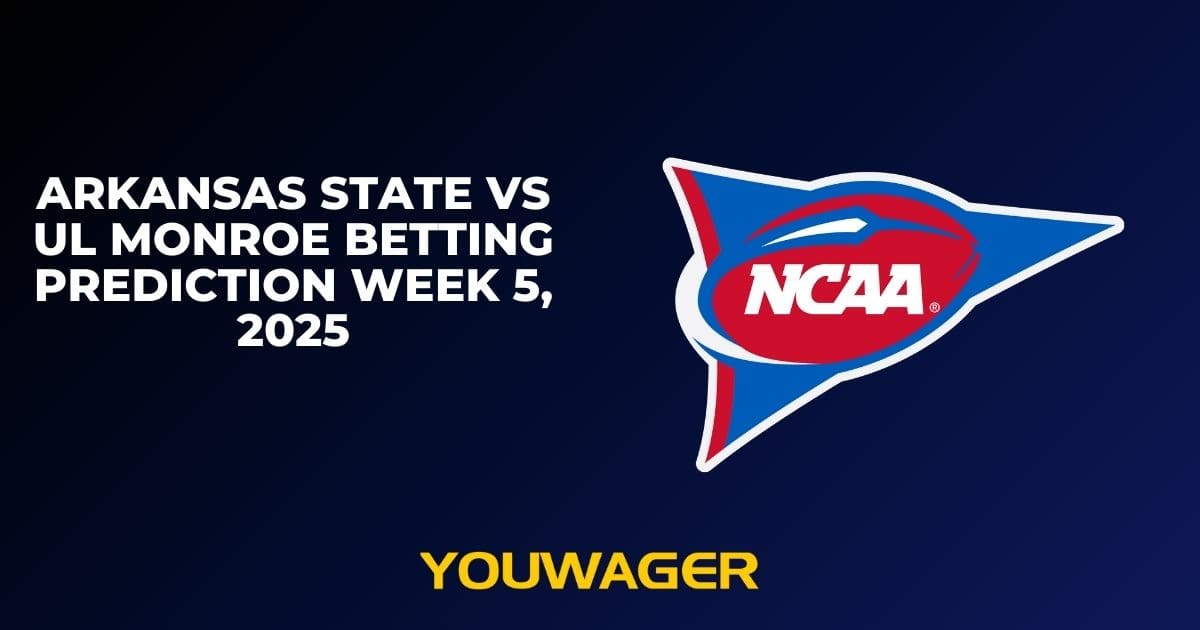 Arkansas State vs UL Monroe Betting Prediction Week 5, 2025