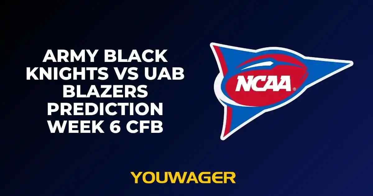 Army Black Knights vs UAB Blazers Prediction Week 6 CFB