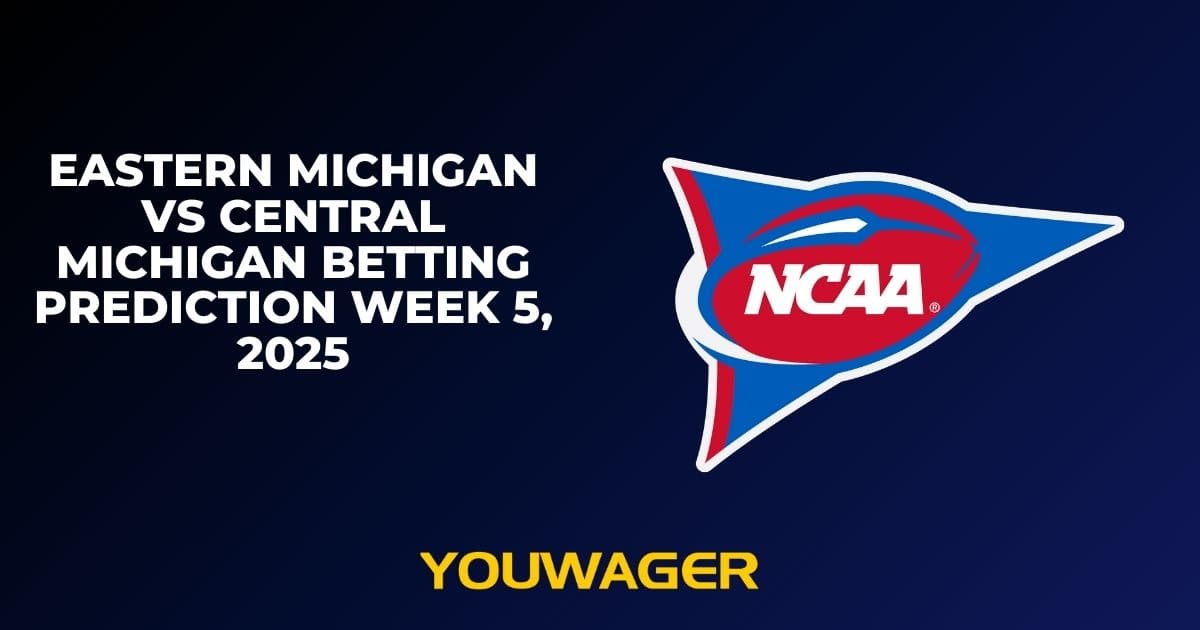 Eastern Michigan vs Central Michigan Betting Prediction Week 5, 2025