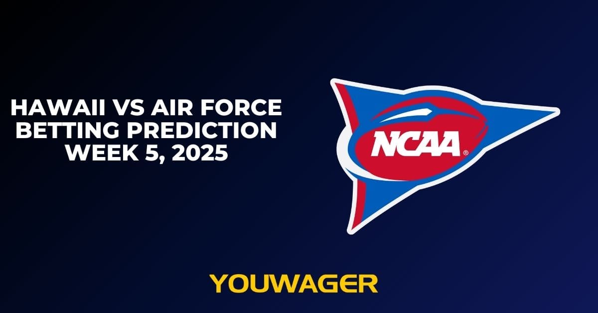 Hawaii vs Air Force Betting Prediction Week 5, 2025