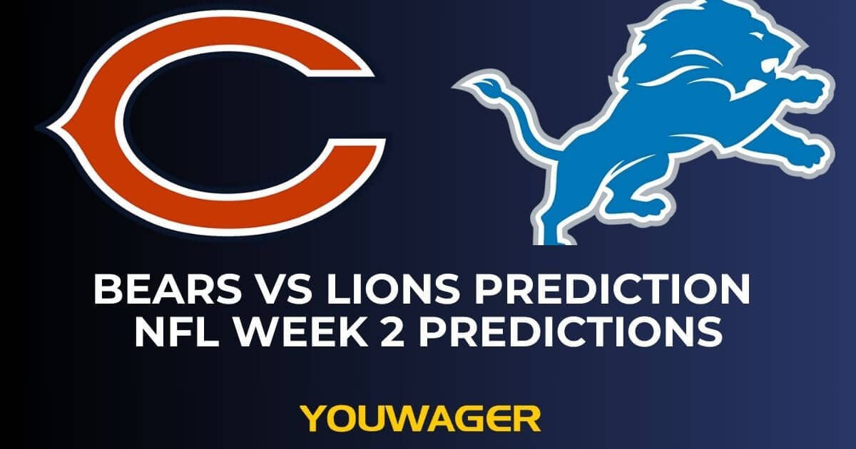 Bears vs Lions Prediction NFL Week 2 Predictions