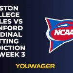 Boston College Eagles vs Stanford Cardinal Betting Prediction CFB Week 3