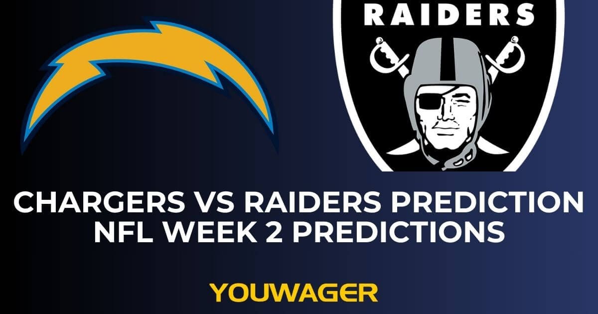 Chargers vs Raiders Prediction NFL Week 2 Predictions
