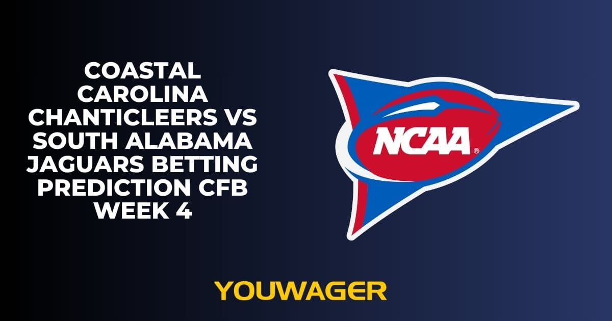 Coastal Carolina Chanticleers vs South Alabama Jaguars Betting Prediction CFB Week 4