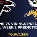 Falcons vs Vikings Prediction NFL Week 2 Predictions