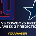 Giants vs Cowboys Prediction NFL Week 2 Predictions