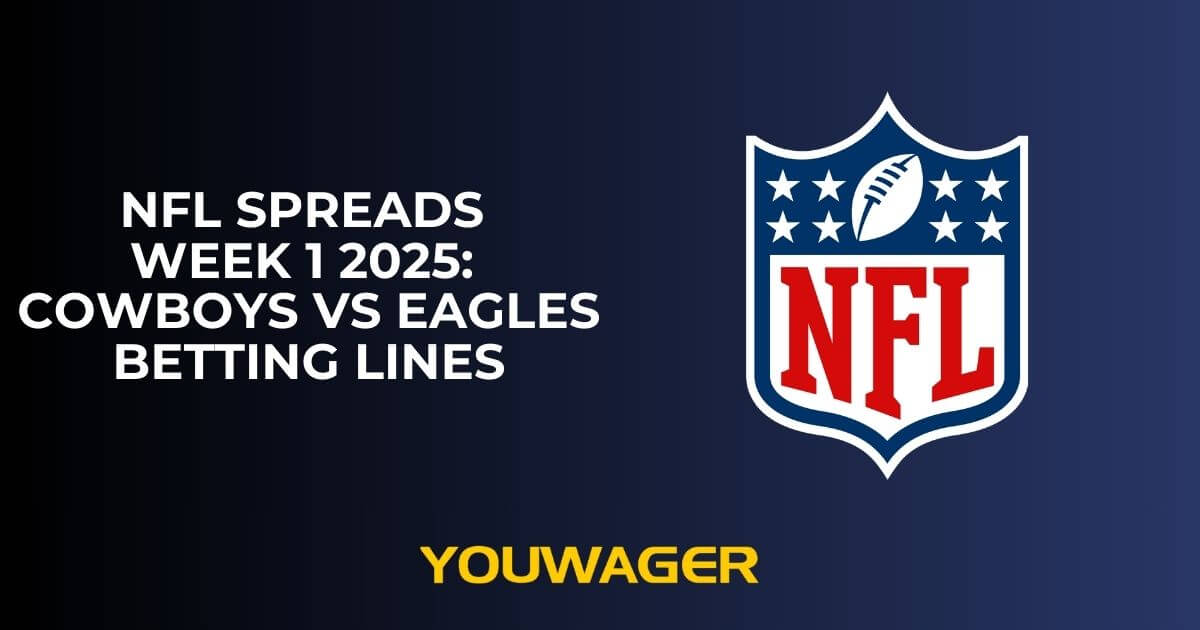 NFL Spreads Week 1 2025: Cowboys vs Eagles Betting Lines