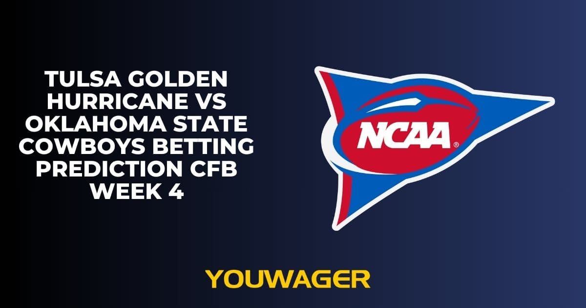 Tulsa Golden Hurricane vs Oklahoma State Cowboys Betting Prediction CFB Week 4
