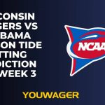 Wisconsin Badgers vs Alabama Crimson Tide Betting Prediction CFB Week 3