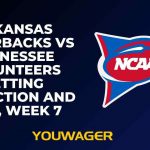 Arkansas Razorbacks vs Tennessee Volunteers Betting Prediction and Pick, Week 7