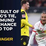 As a result of Leipzig's tie, Dortmund miss chance to go top