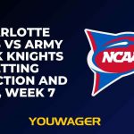 Charlotte 49ers vs Army Black Knights Betting Prediction and Pick, Week 7