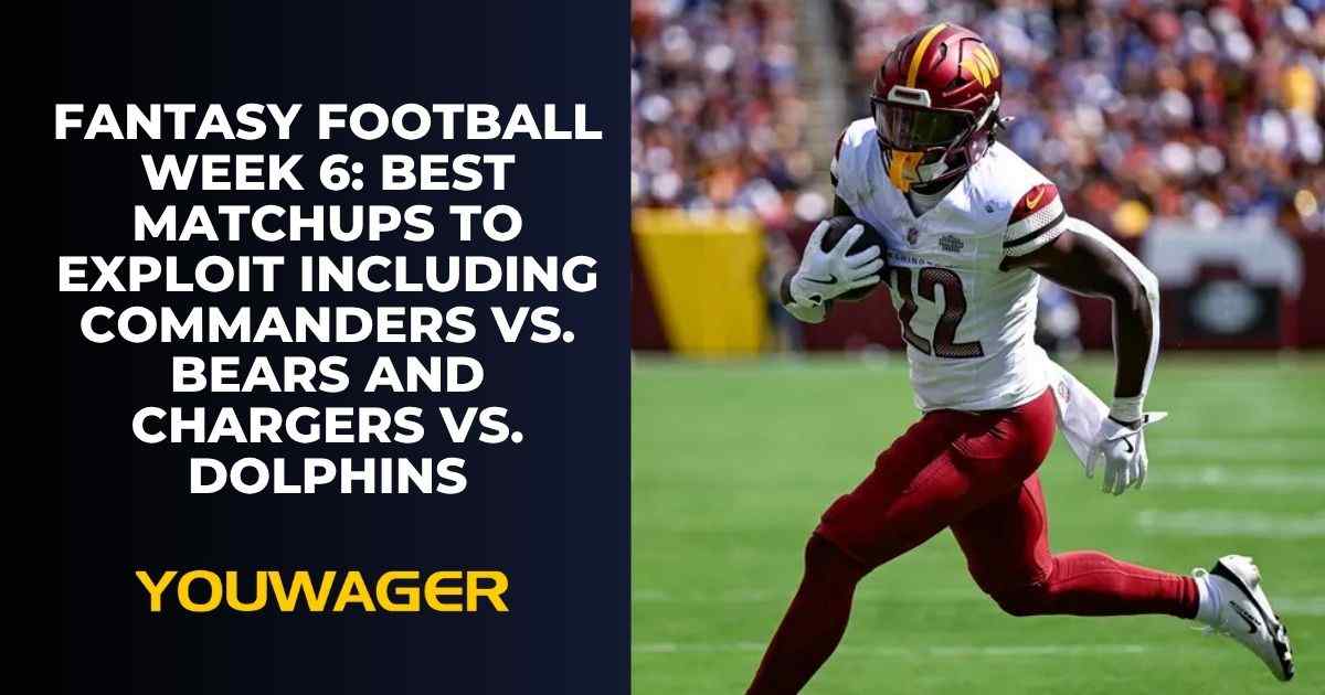 Fantasy Football Week 6: Best Matchups to Exploit Including Commanders vs. Bears and Chargers vs. Dolphins