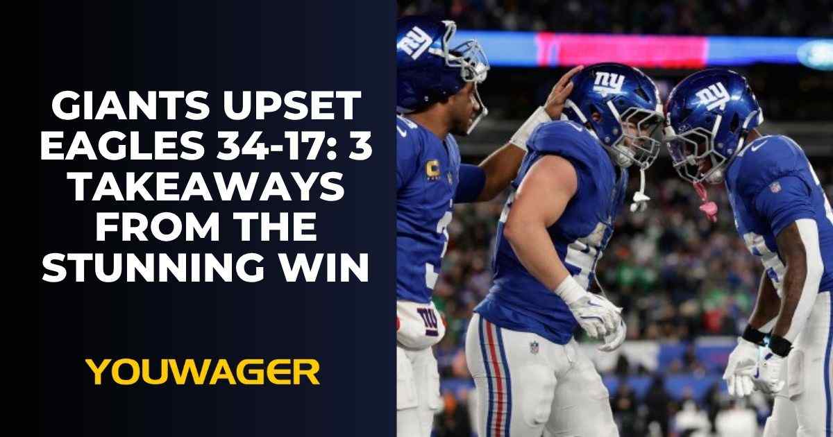 Giants Upset Eagles 34-17: 3 Takeaways from the Stunning Win