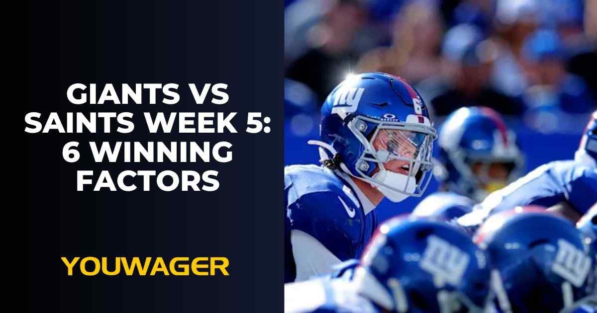 Giants vs Saints Week 5: 6 Winning Factors