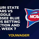 Missouri State Bears vs Middle Tennessee Blue Raiders Betting Prediction and Pick, Week 7