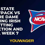 NC State Wolfpack vs Notre Dame Fighting Irish Betting Prediction and Pick, Week 7