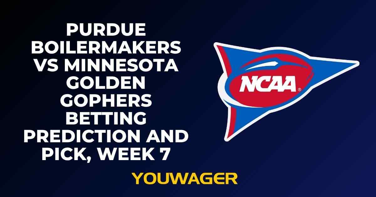 Purdue Boilermakers vs Minnesota Golden Gophers Betting Prediction and Pick, Week 7