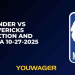 Thunder vs Mavericks Prediction and Pick, NBA 10-27-2025