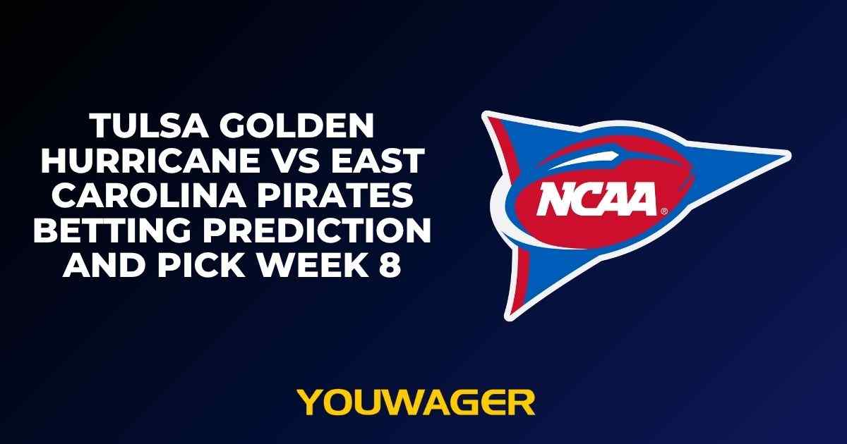 Tulsa Golden Hurricane vs East Carolina Pirates Betting Prediction and Pick Week 8