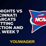 UCF Knights vs Cincinnati Bearcats Betting Prediction and Pick, Week 7