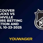 Vancouver Canucks vs Nashville Predators Betting Prediction and Pick, NHL 10-23-2025