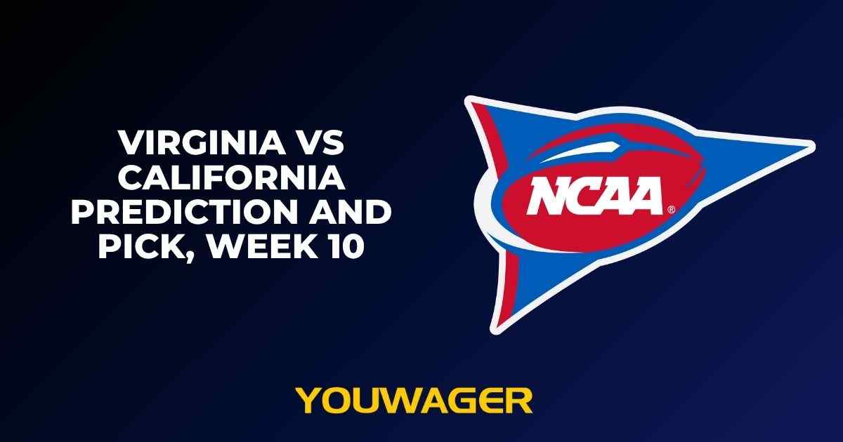 Virginia vs California Prediction and Pick, Week 10
