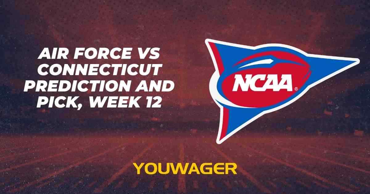 Air Force vs Connecticut Prediction and Pick, Week 12