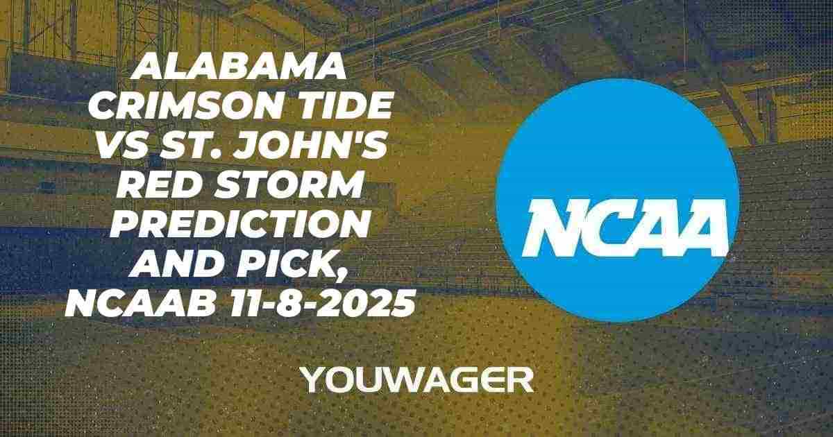 Alabama Crimson Tide vs St. John's Red Storm Prediction and Pick, NCAAB 11-8-2025