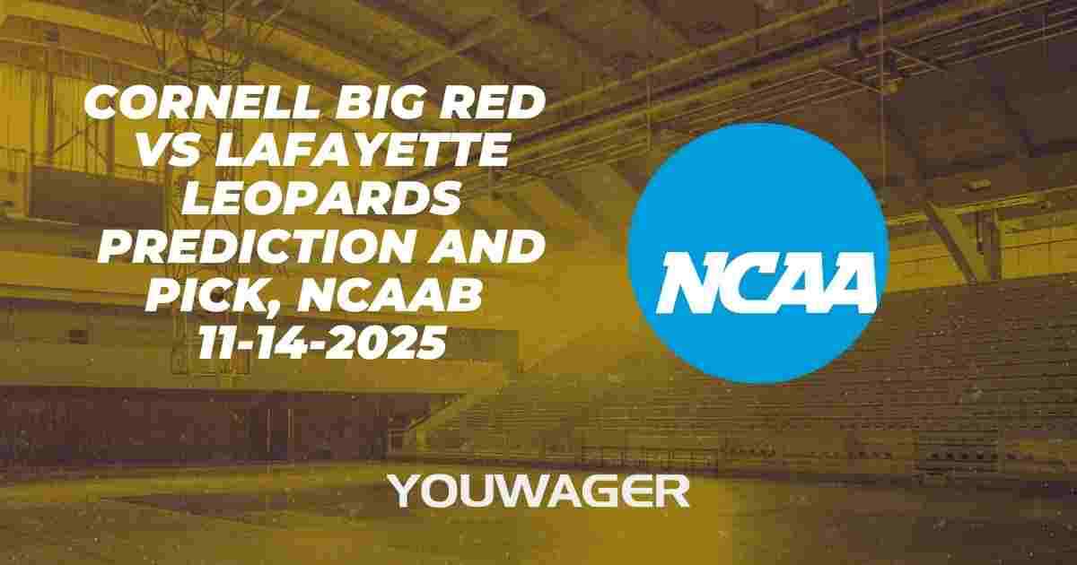 Cornell Big Red vs Lafayette Leopards Prediction and Pick, NCAAB 11-14-2025